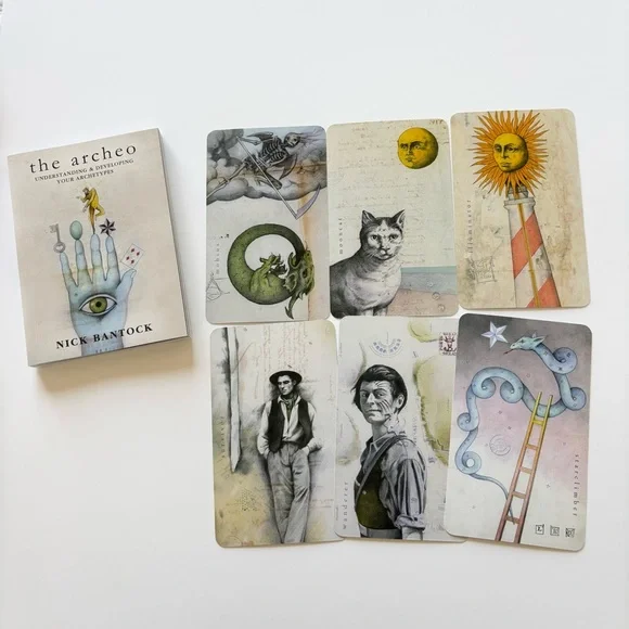 The Archeo Personal Archetype Oracle Cards with guidebook by Nick Bantock New - Picture 8 of 9